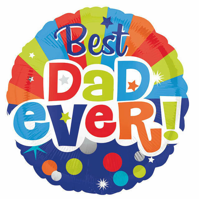 Ballon "Best Dad Ever!"