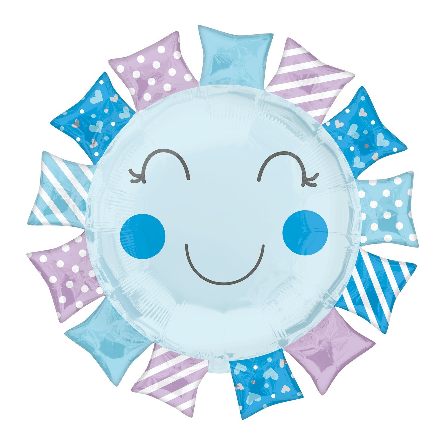 Ballon géant "Soleil Bleu"