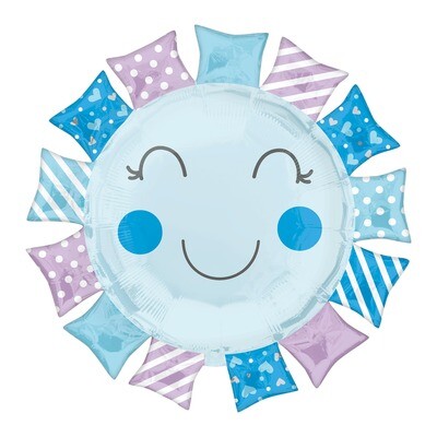 Ballon géant "Soleil Bleu"