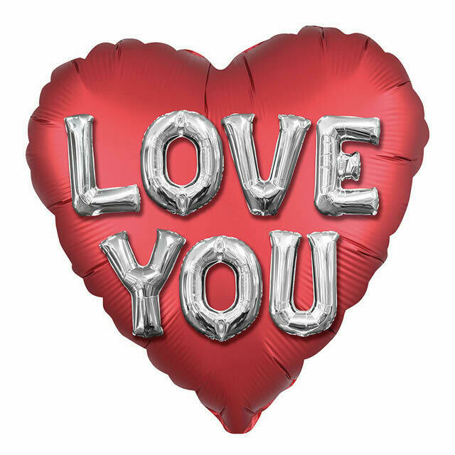 Ballon "Love You" amour