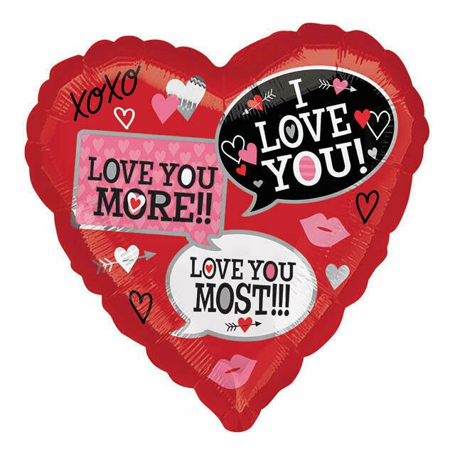 Ballon "Mots d'Amour"