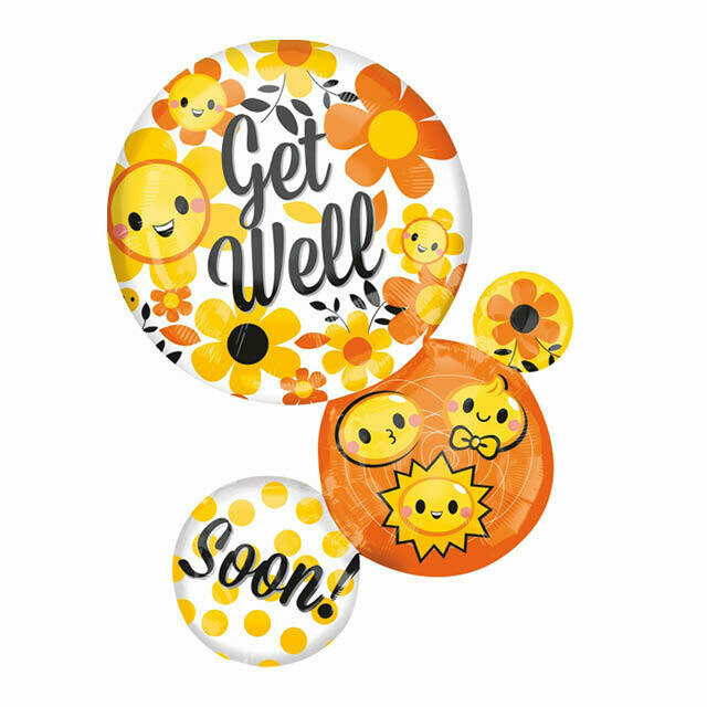 Ballon géant "Get Well" rétablissement