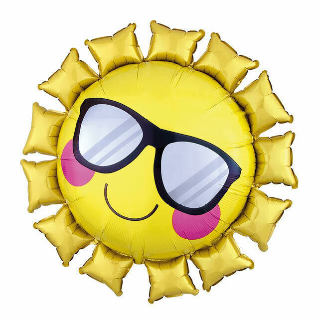 Ballon "Fun In The Sun" soleil, géant
