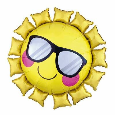 Ballon "Fun In The Sun" soleil, géant