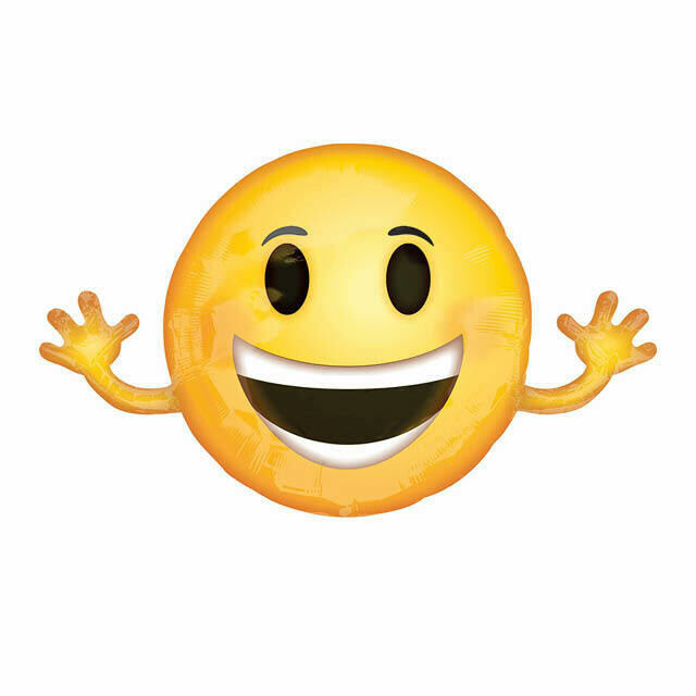 Ballon géant "smile, hello"