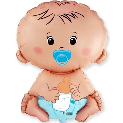 Ballon géant "Bébé" naissance garçon