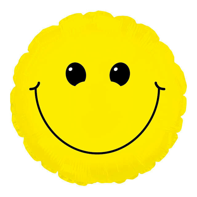 Ballon "Smiley Content", géant