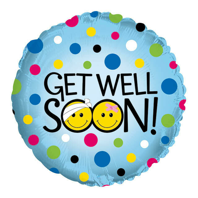 Ballon "Get Well Soon" rétablissement 1
