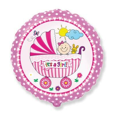 Ballon "It's A Girl" naissance 1