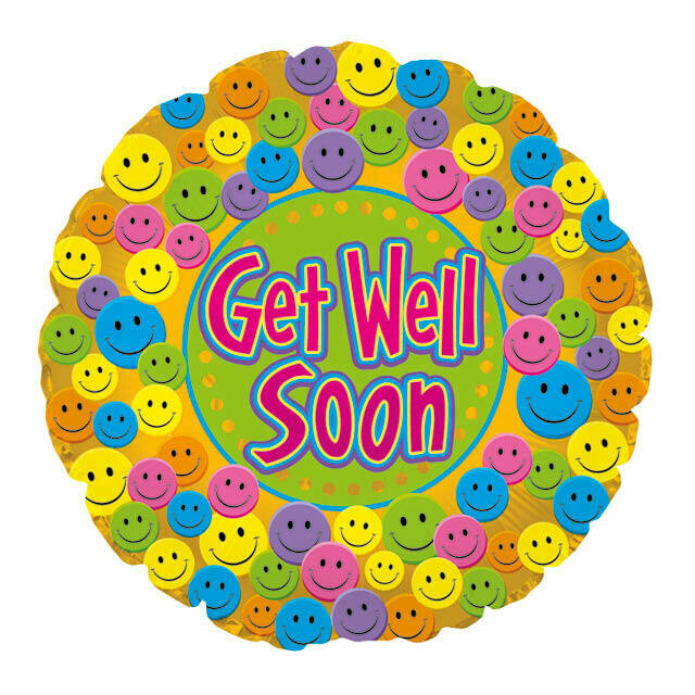 Ballon "Get Well Soon" rétablissement 2
