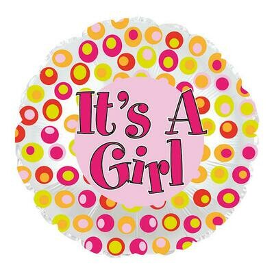 Ballon "It's A Girl" naissance 2