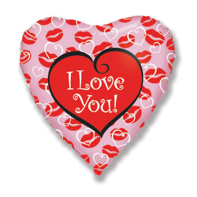 Ballon "I Love You" amour 5