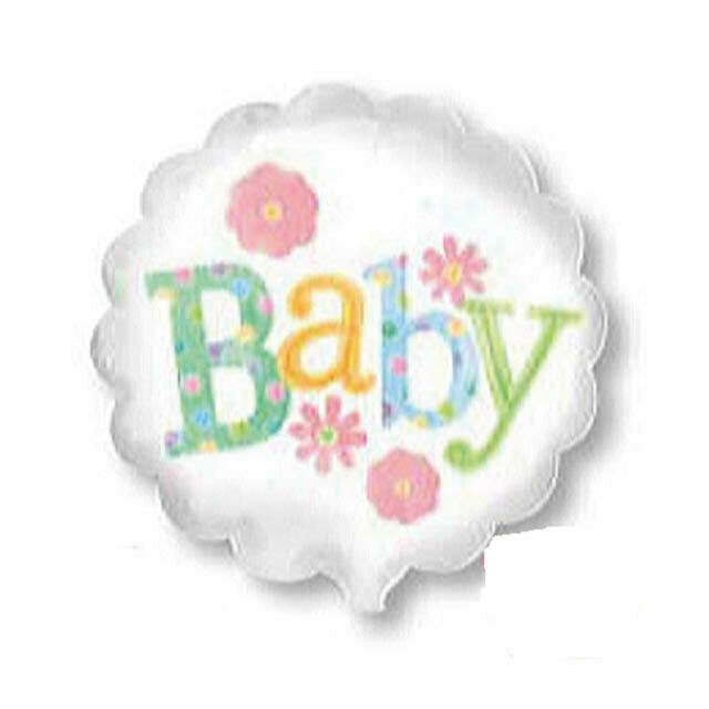 Ballon "Flowers Baby" naissance