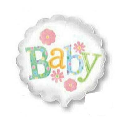 Ballon "Flowers Baby" naissance