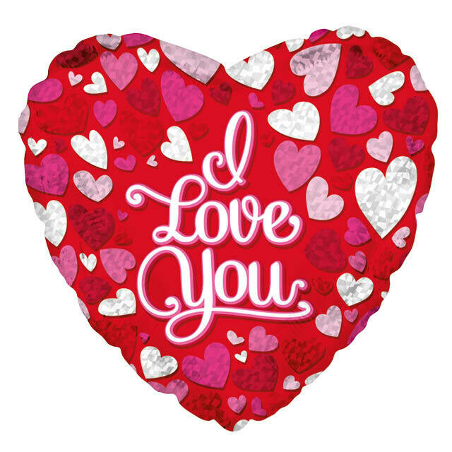 Ballon "I Love You" amour 4