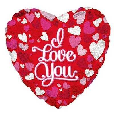 Ballon "I Love You" amour 4