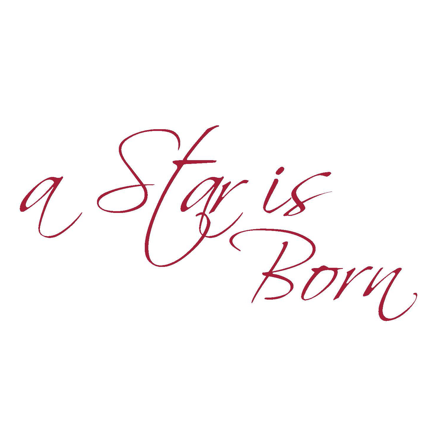 Carte de voeux "a star is born"