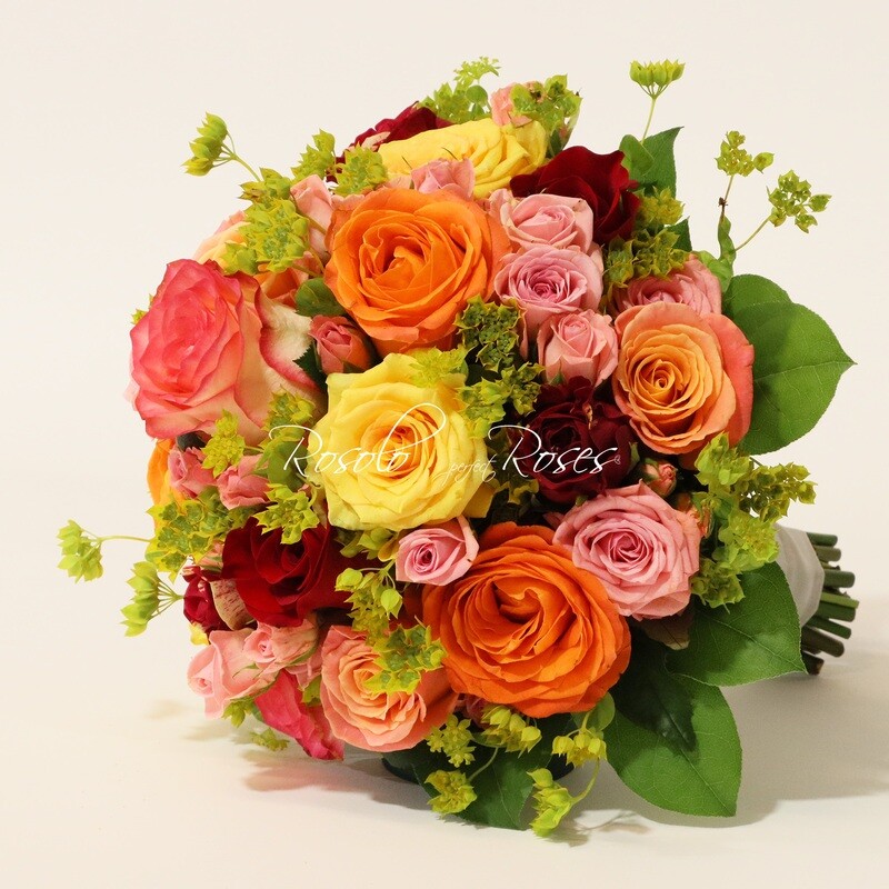 Bouquet de roses lumineuses, compact