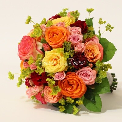 Bouquet de roses lumineuses, compact