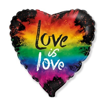 Ballon "Love is love" amour
