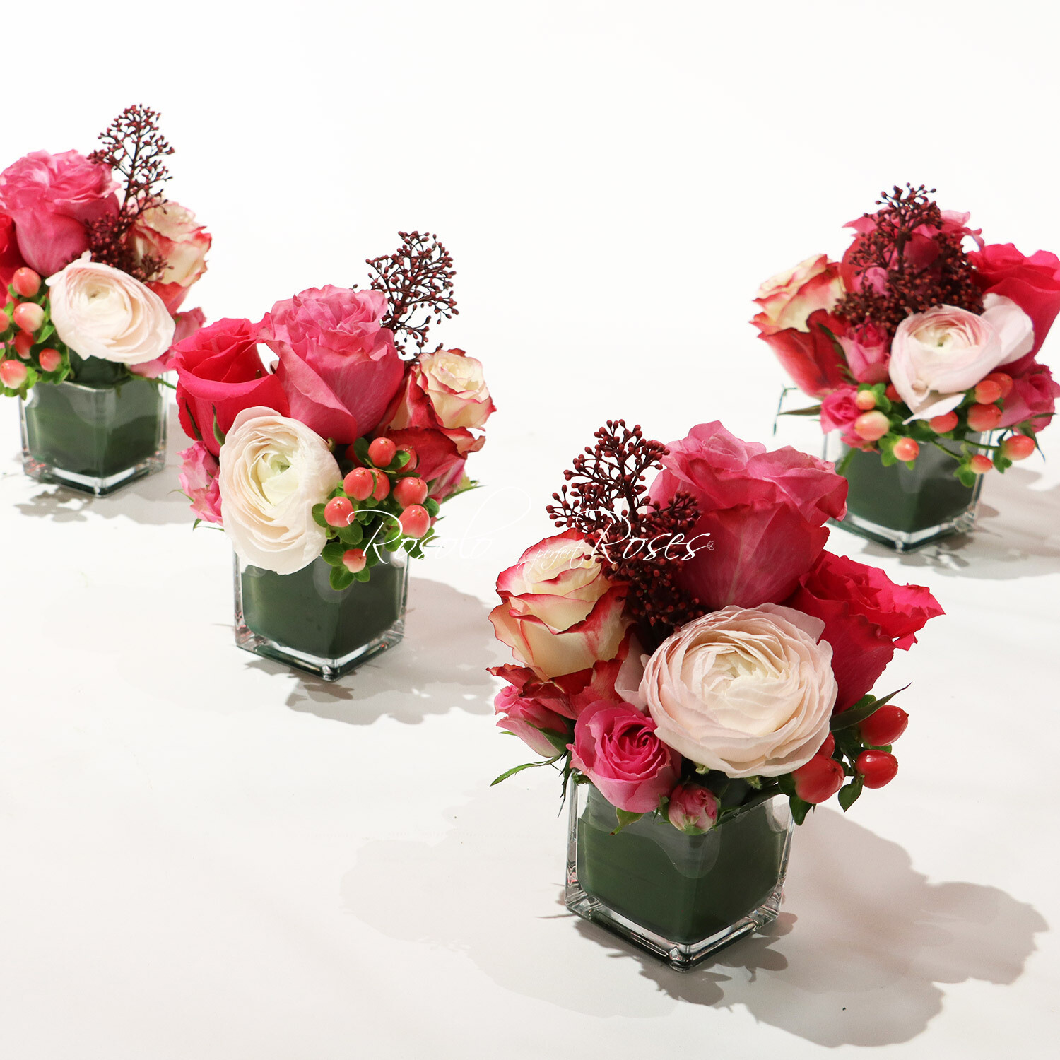 Composition mignonne, couleurs pastelles