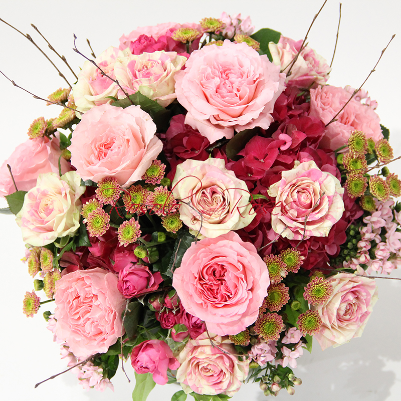 Bouquet de couleurs douces