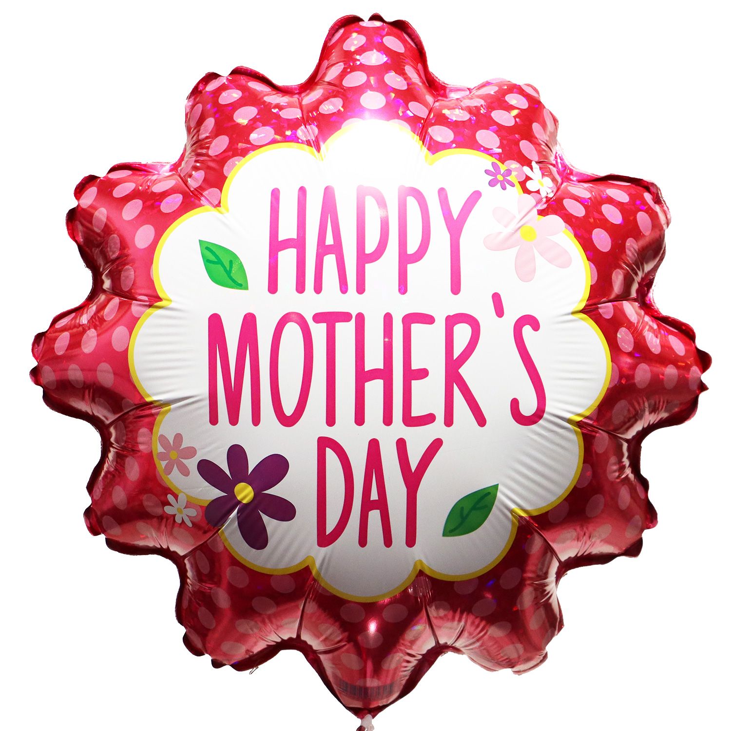 Ballon "Happy Mother's Day" fleur