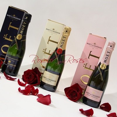 Champagne Moët &amp; Chandon  -nectar, brut ou rosé-
