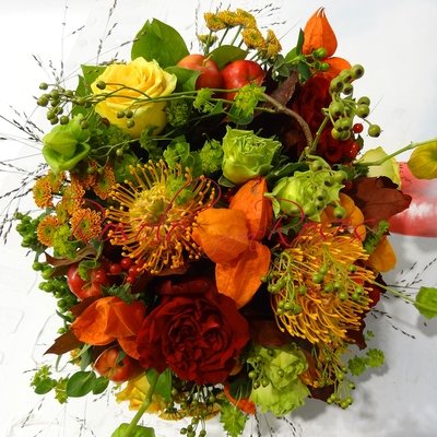 Bouquet d'automne lumineux