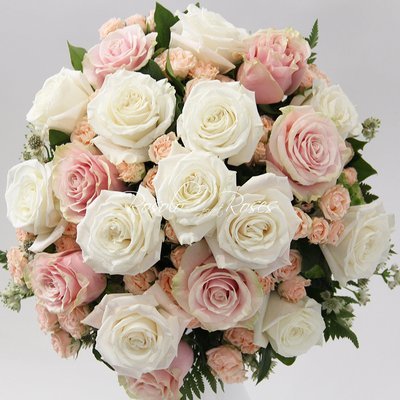 Bouquet de roses, très doux
