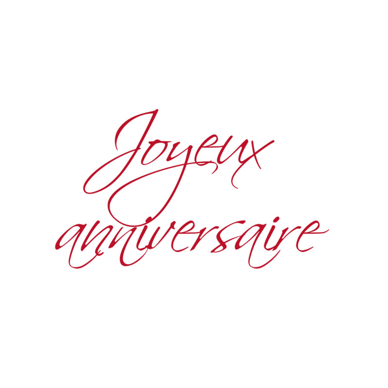 Carte de voeux "joyeux anniversaire"