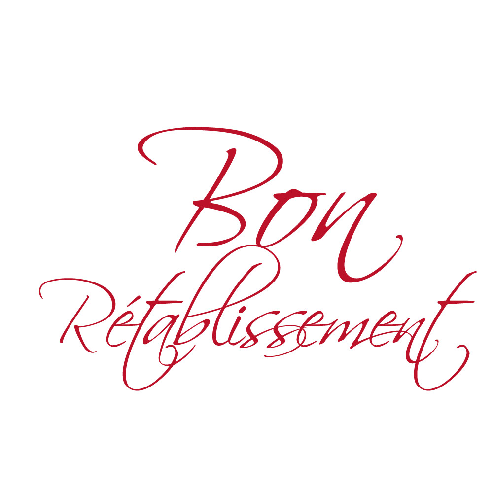 Carte de voeux "bon rétablissement"