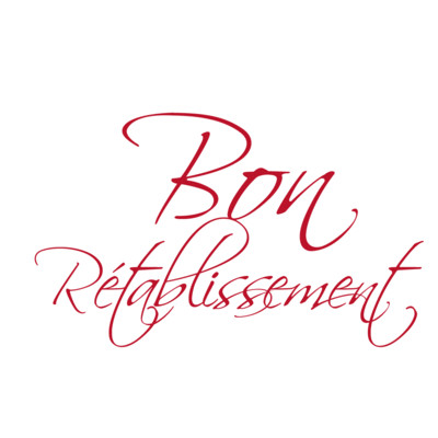 Carte de voeux "bon rétablissement"