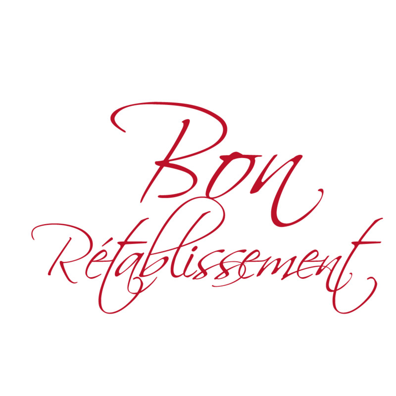 Carte de voeux "bon rétablissement"