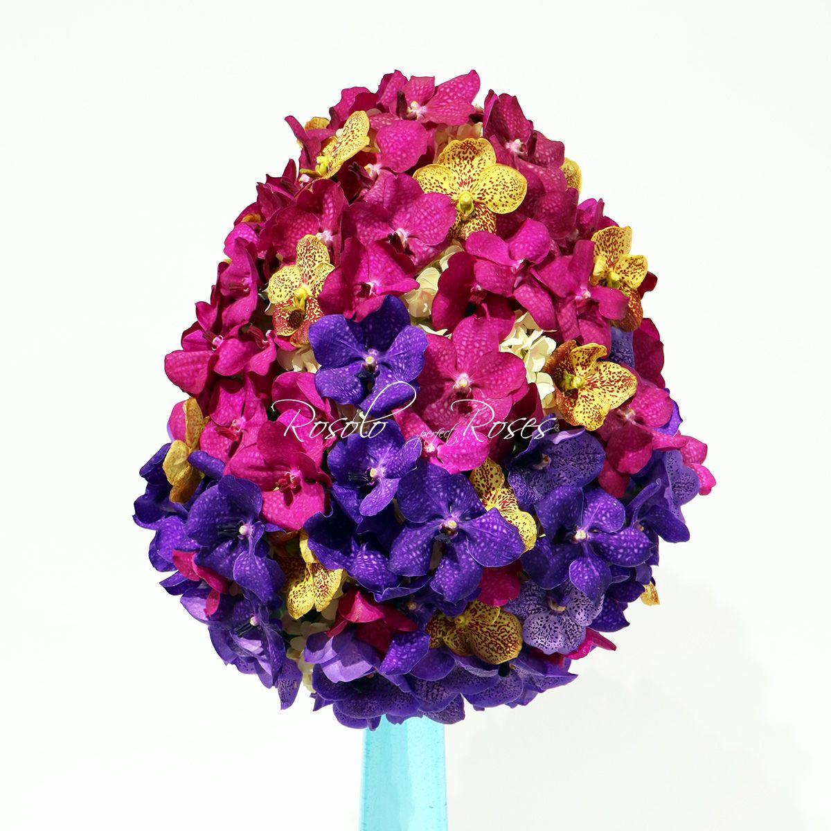 UNIQUE: Oeuf de Pâques impressionnant en orchidées