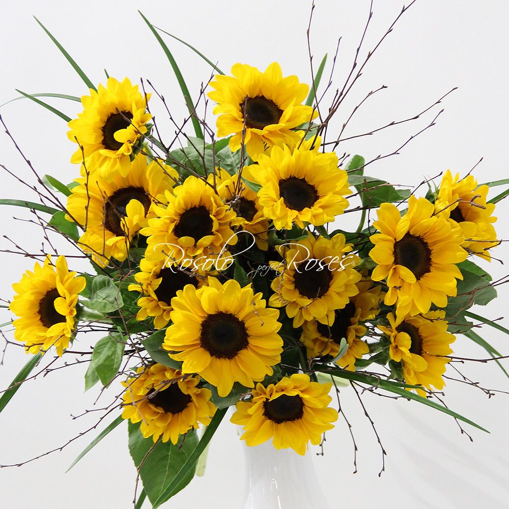 Bouquet de Tournesols, Taille: moyen-grand (PHOTO)