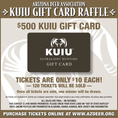 Kuiu Gift Card Ticket