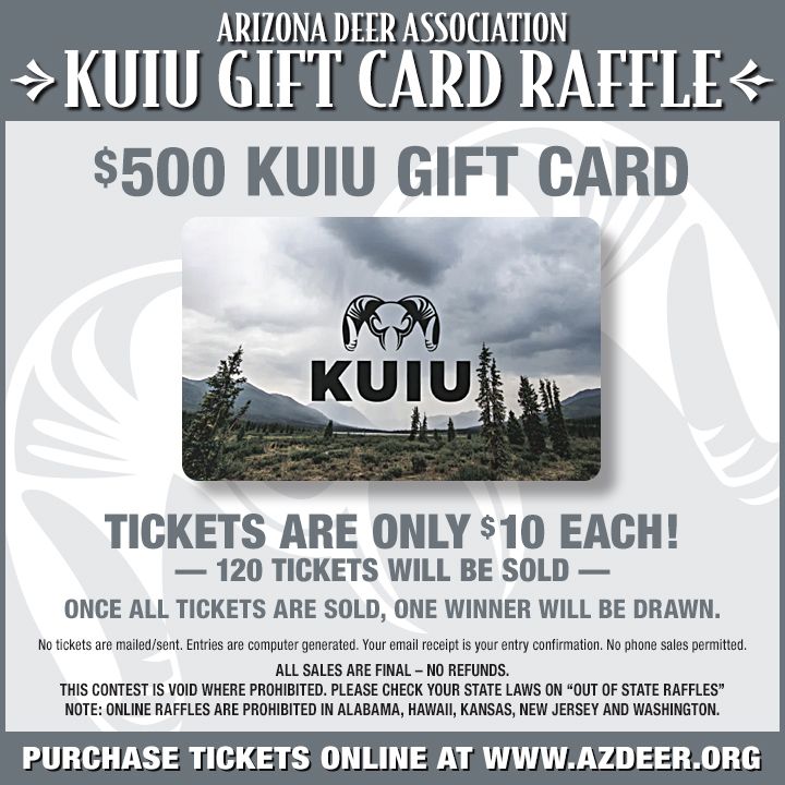 Kuiu Gift Card Ticket