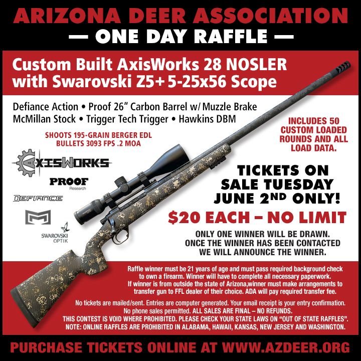 Custom 28 Nosler Ticket