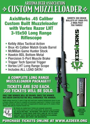 Custom Muzzleloader Ticket