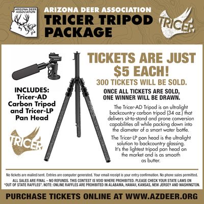 Tricer Tripod Package Ticket