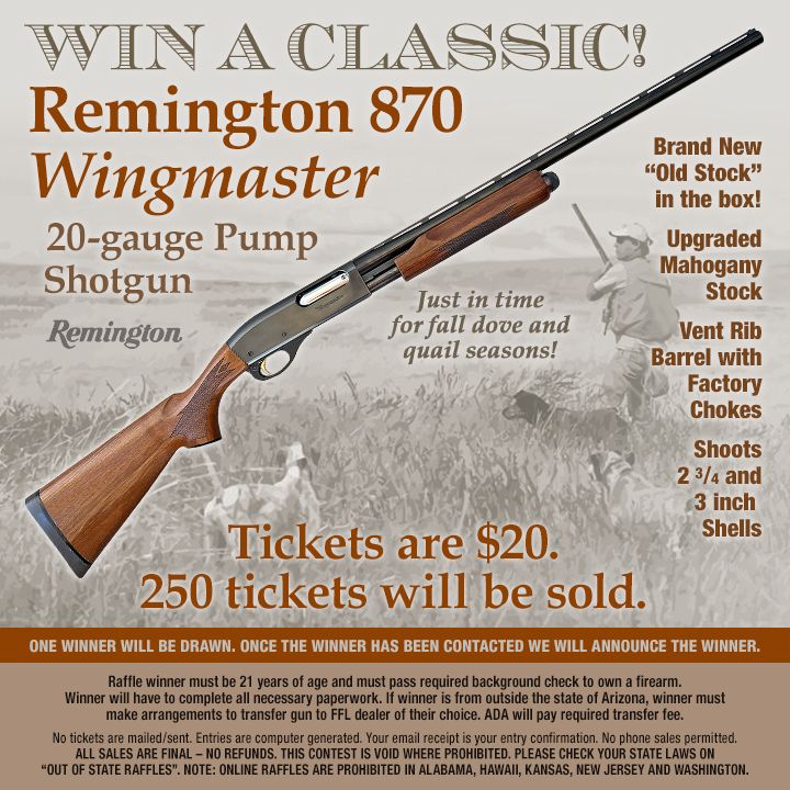 Remington Wingmaster Ticket