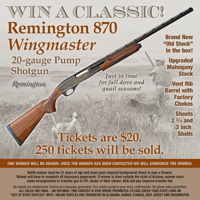 Remington Wingmaster Ticket