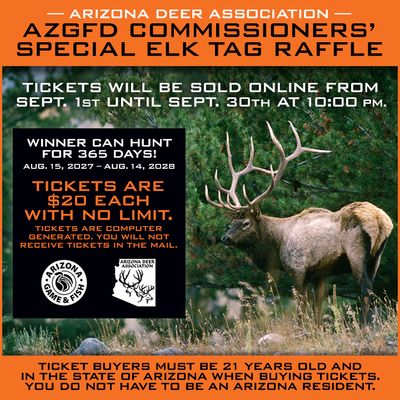 Special Elk Tag Ticket