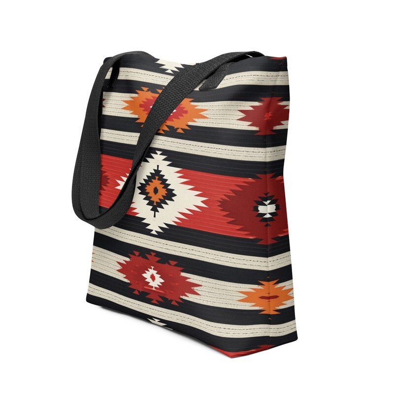 Red Navajo Tote bag