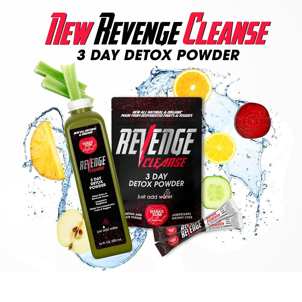 New Revenge Cleanse Detox (3 Day)- (Powder Formula)- Pre-Order