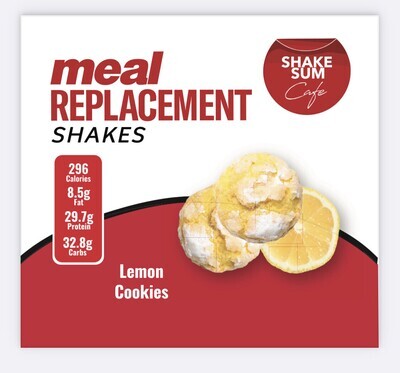 Lemon Cookies-7 count Meal Replacements-