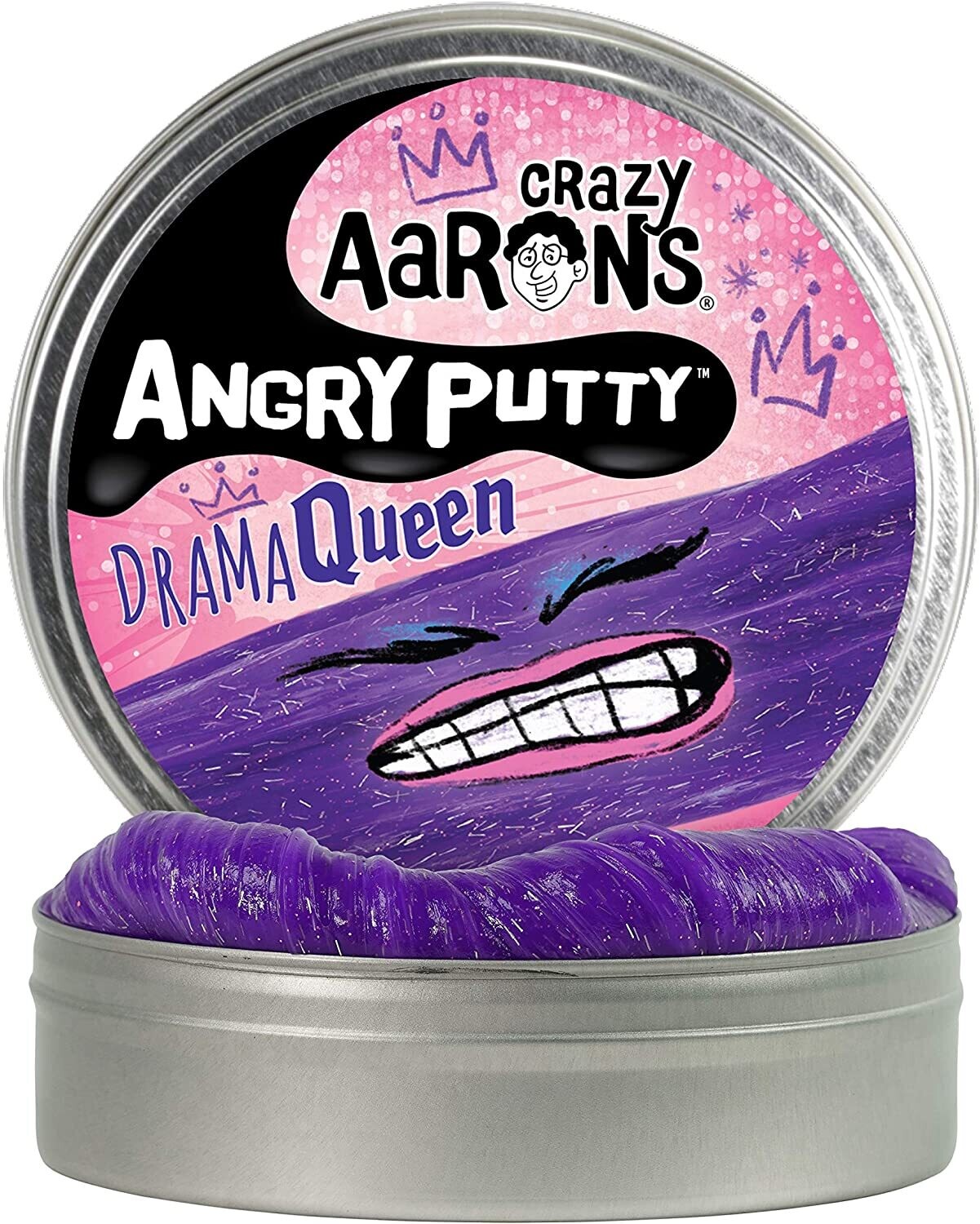 Crazy Aaron's Thinking Putty Angry Putty Drama Queen