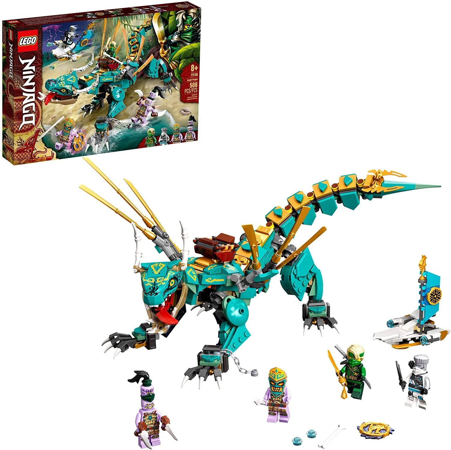 Lego 71746 Ninjago Jungle Dragon