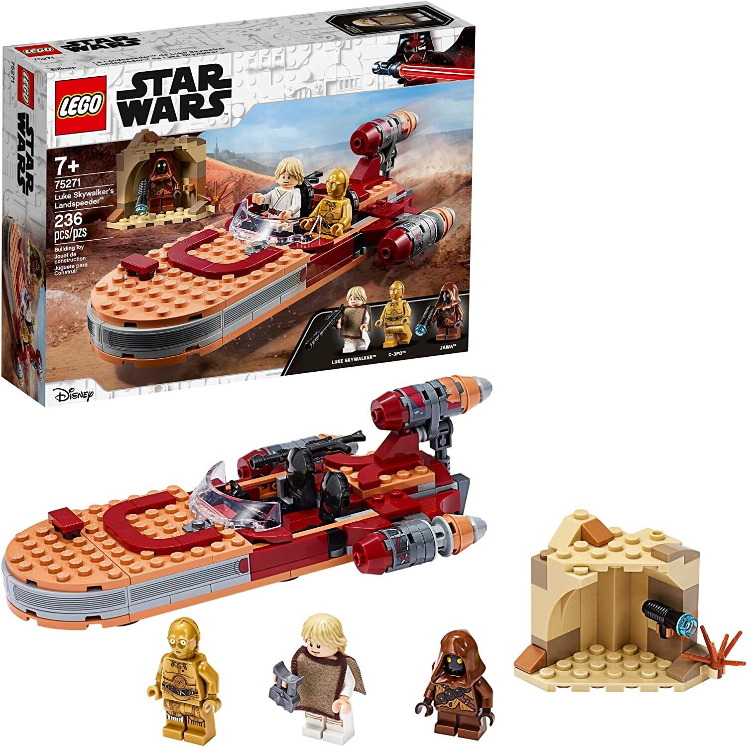 Lego 75271 Star Wars Luke Skywalker's Landspeeder